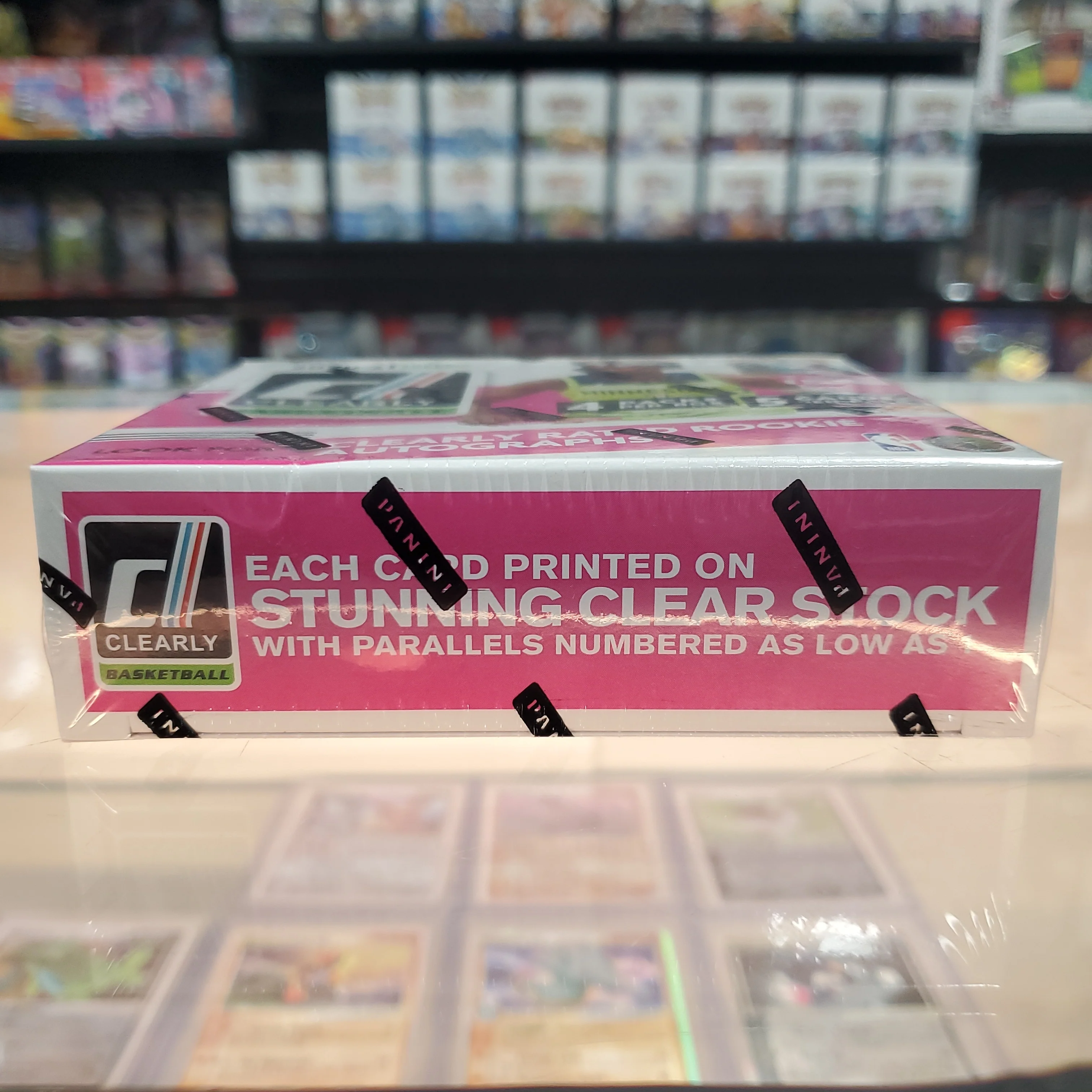 2020-21 Clearly Donruss Basketball Hobby Box - Image 3