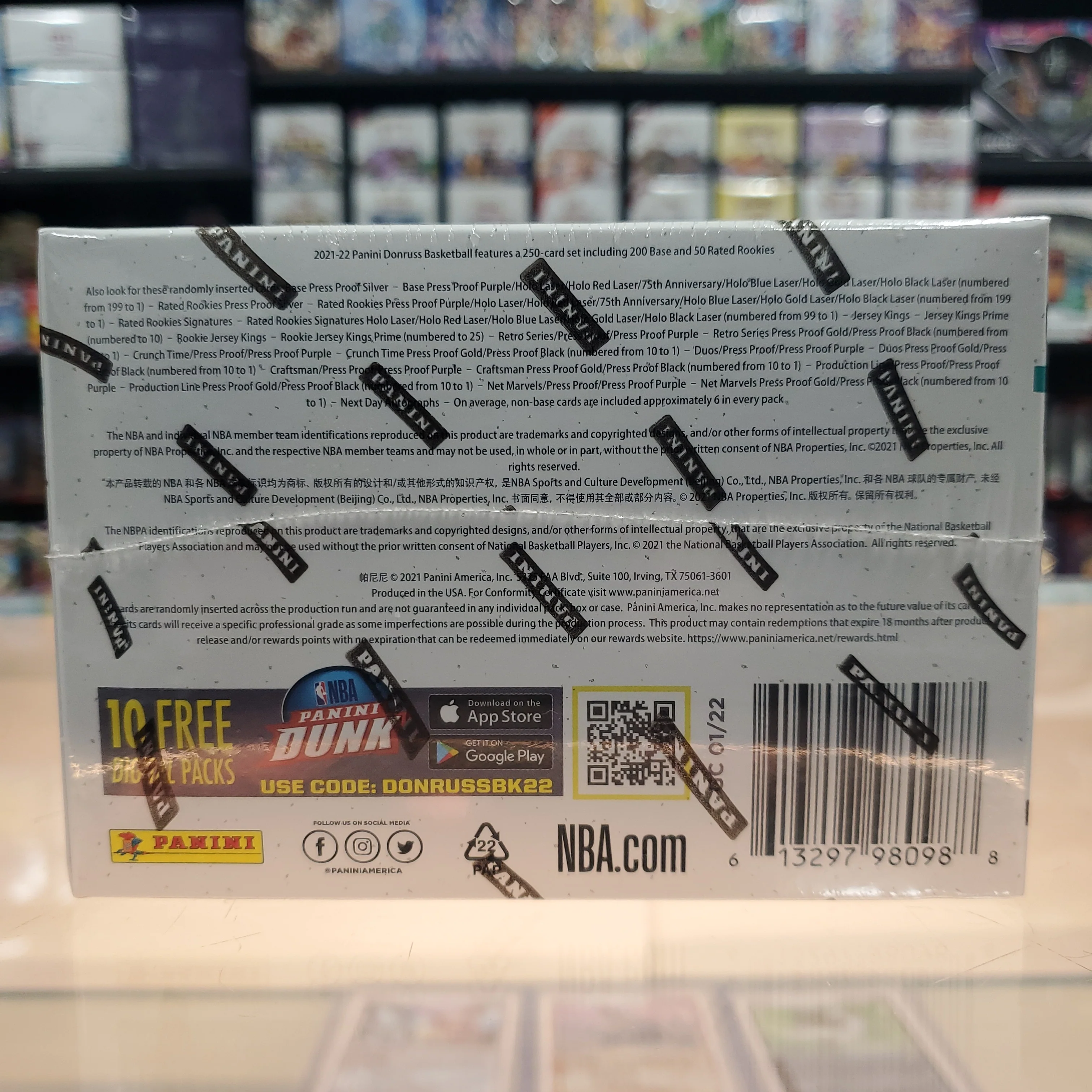 2021-22 Donruss Basketball Hobby Box - Image 4
