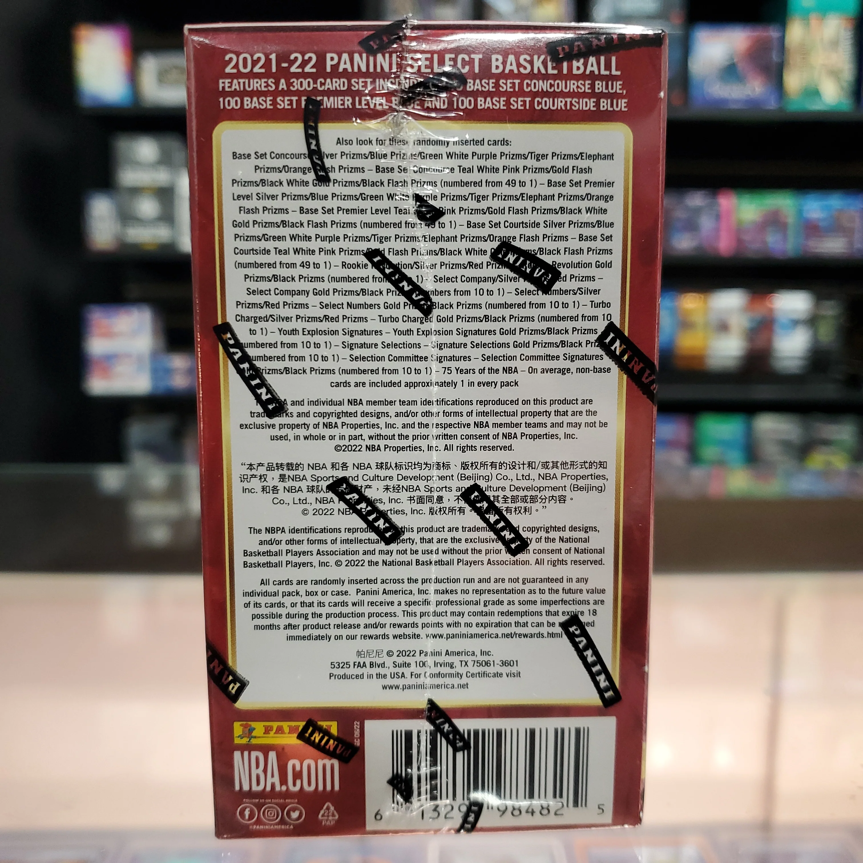 2021-22 Panini Select Basketball Blaster Box - Image 3