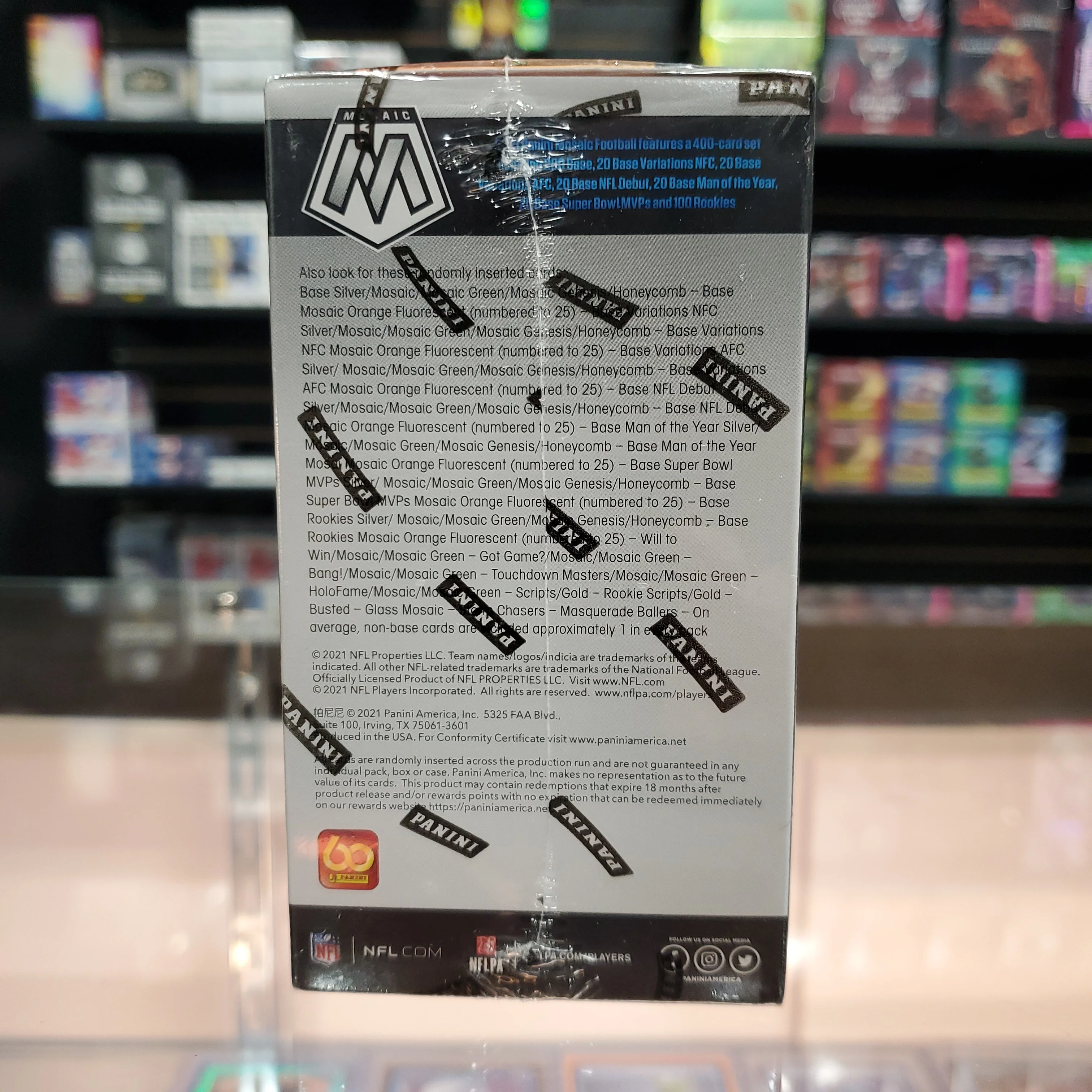 2021 Mosaic Football Blaster Box (Exclusive Scripts) - Image 4