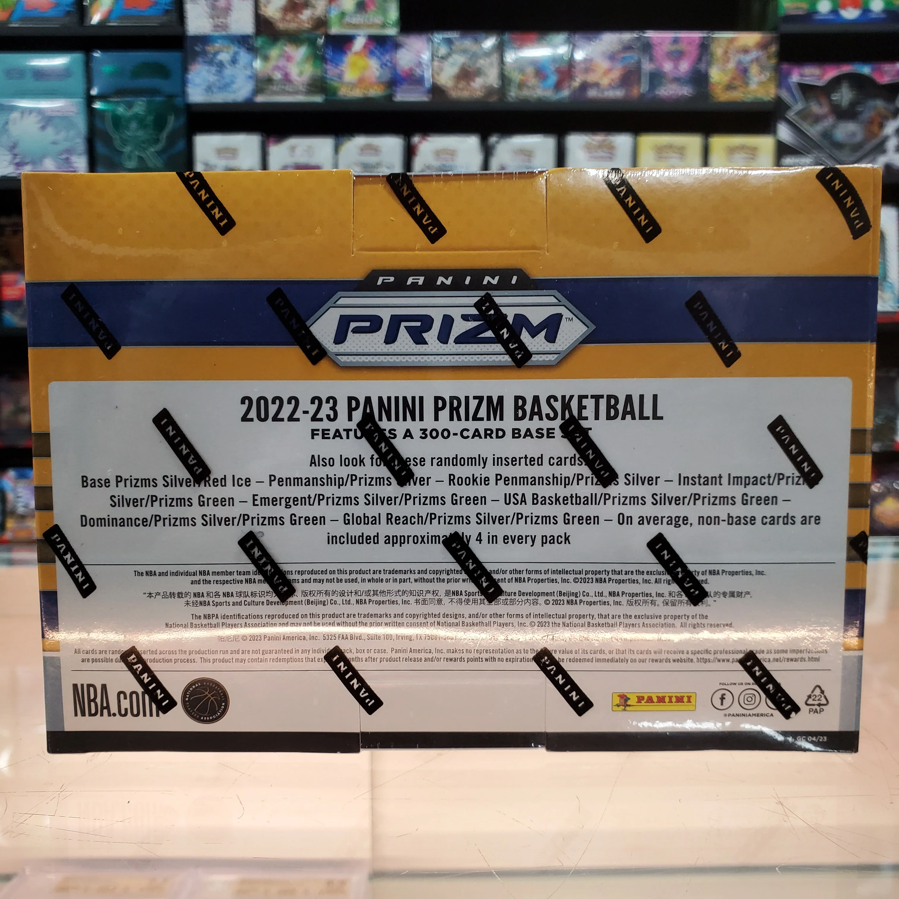 2022-23 Prizm Basketball Mega Box (Red Ice Prizms) - Image 3