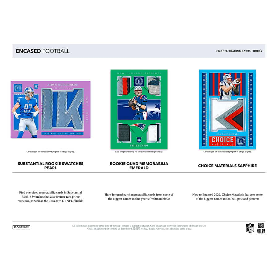 2022 Encased Football Hobby Box - Image 5