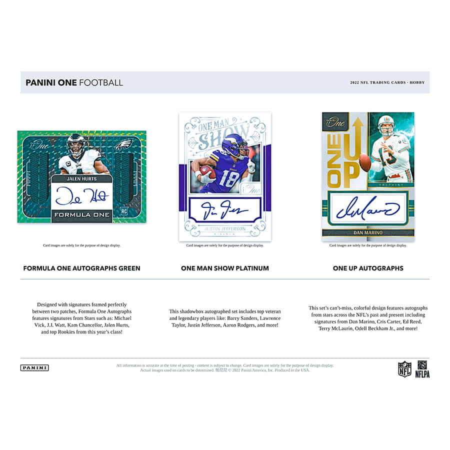 2022 Panini One Football Hobby Box - Image 4