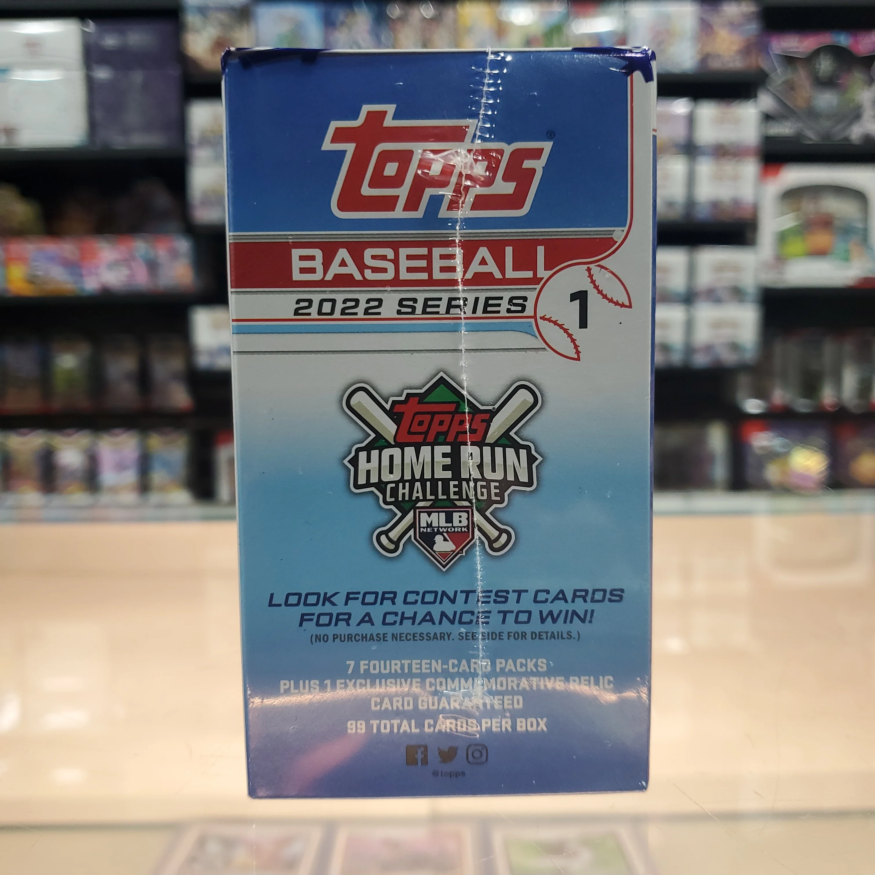 2022 Topps Series 1 Baseball Blaster Box - Image 2