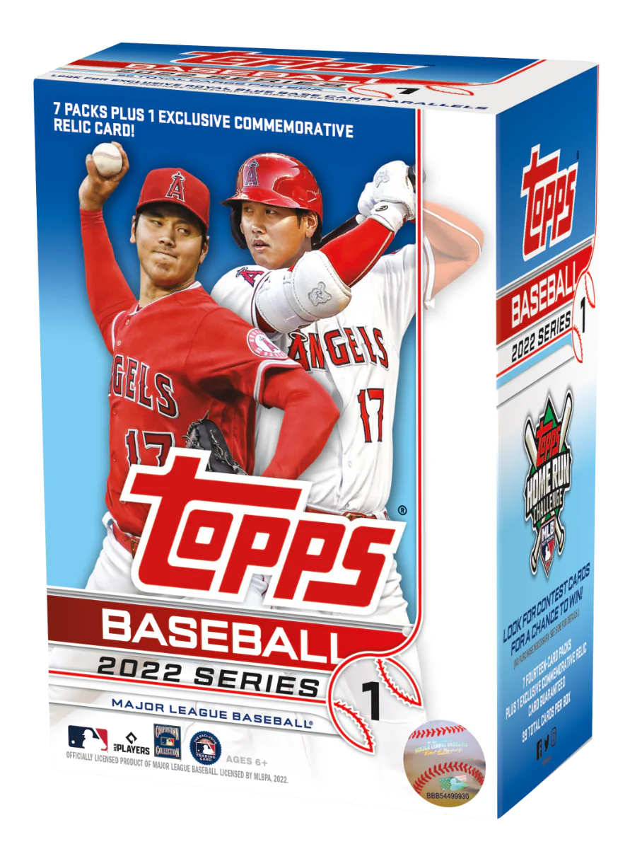 2022 Topps Series 1 Baseball Blaster Box - Image 4
