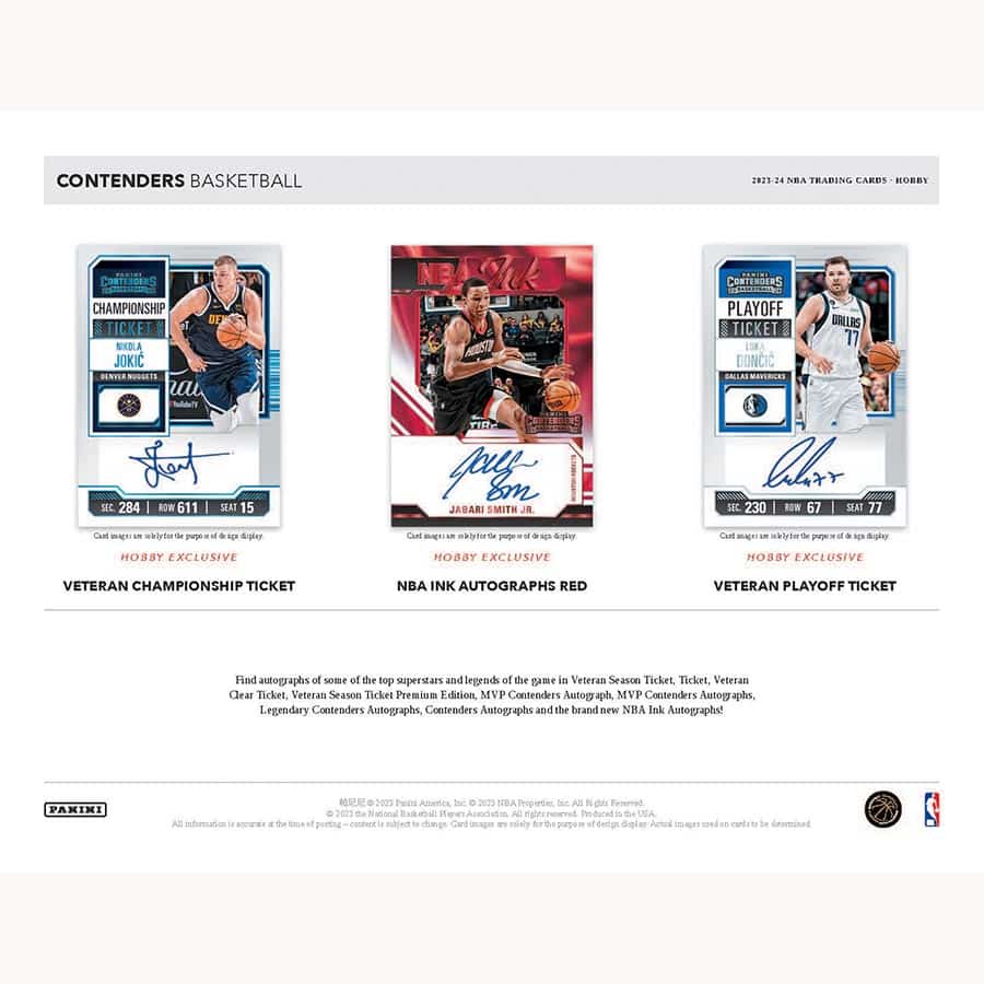2023-24 Contenders Basketball Hobby Box - Image 6