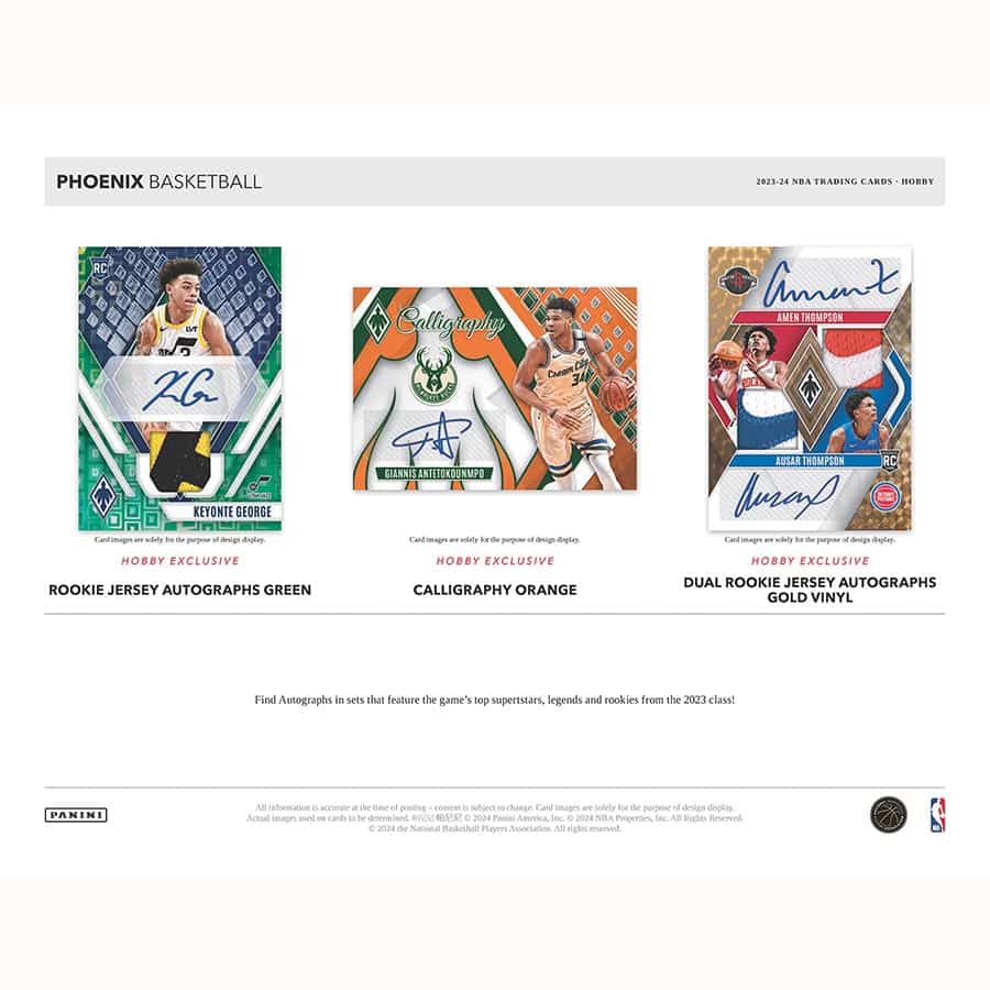 2023-24 Phoenix Basketball Hobby Box - Image 6