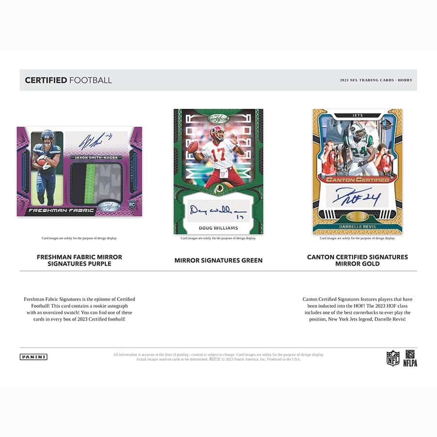 2023 Certified Football Hobby Box - Image 5