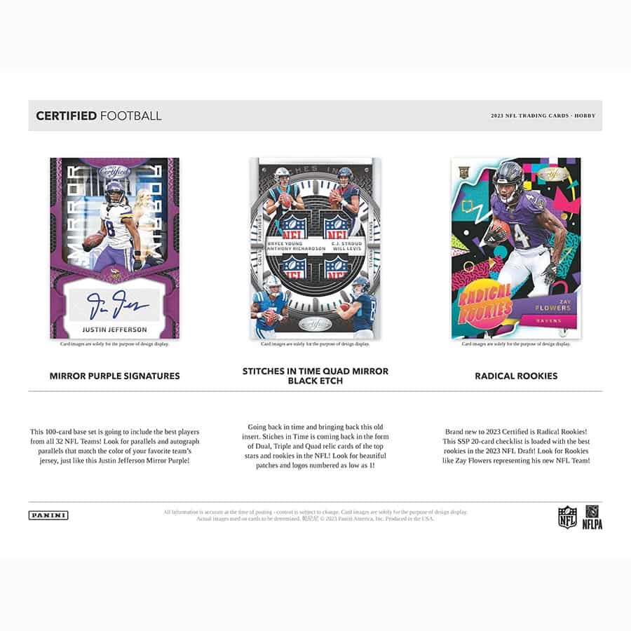 2023 Certified Football Hobby Box - Image 6