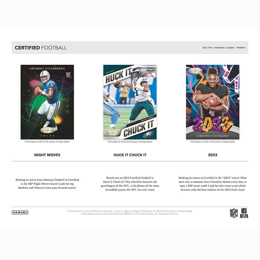 2023 Certified Football Hobby Box - Image 7