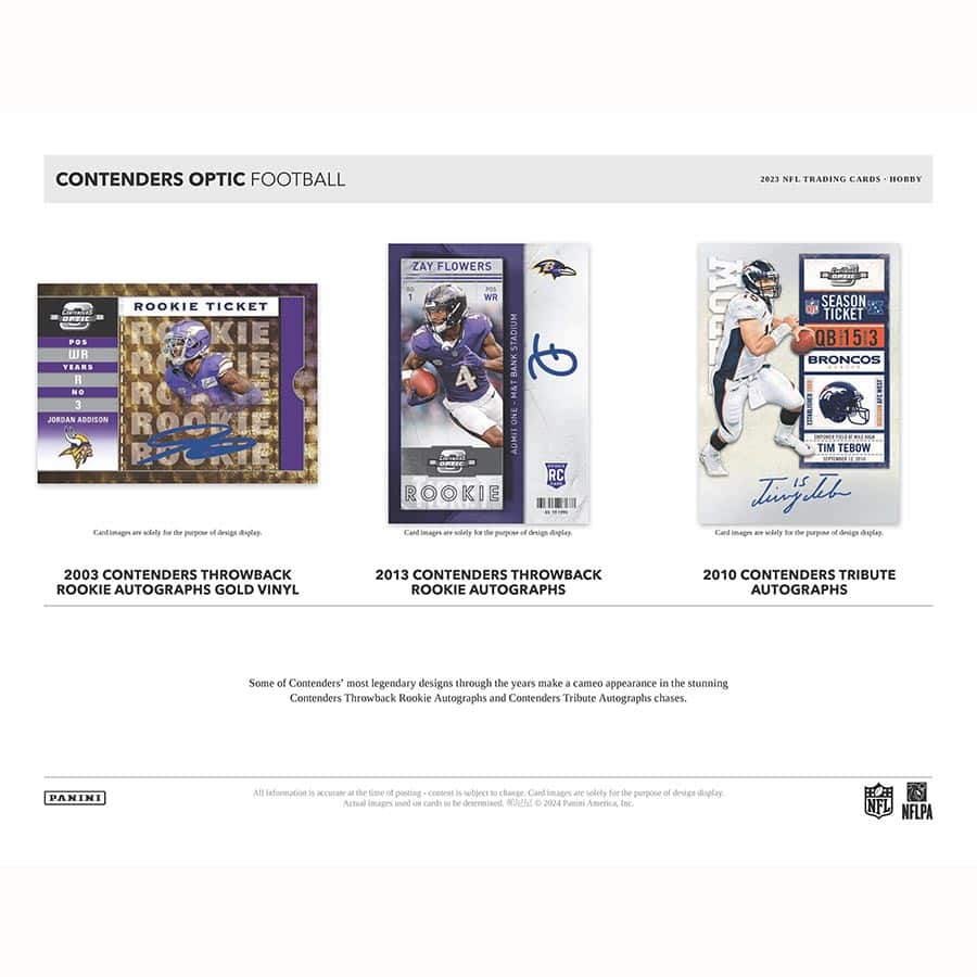 2023 Contenders Optic Football Hobby Box - Image 4