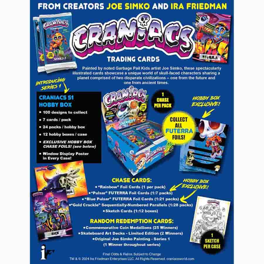 2023 Craniacs Series 1 Hobby Box - Image 3