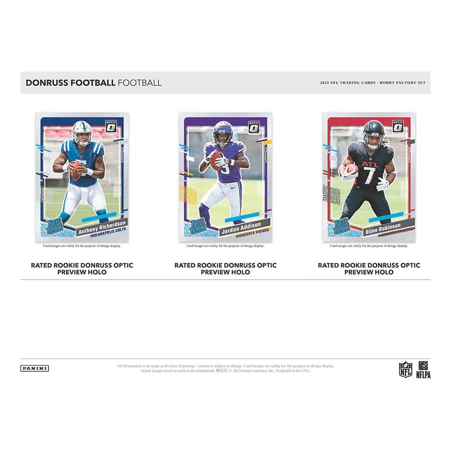 2023 Donruss Football Factory Set Hobby Box - Image 5
