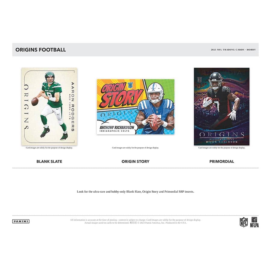 2023 Origins Football Hobby Box - Image 6