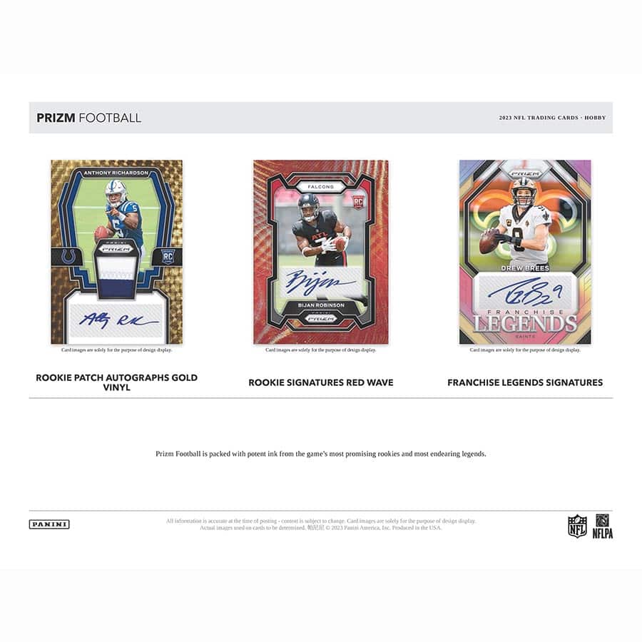 2023 Prizm Football Hobby Box - Image 7
