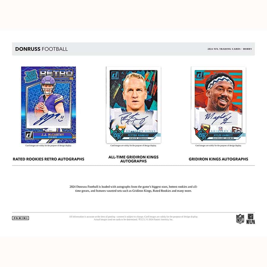 2024 Donruss Football Hobby Box - Image 4