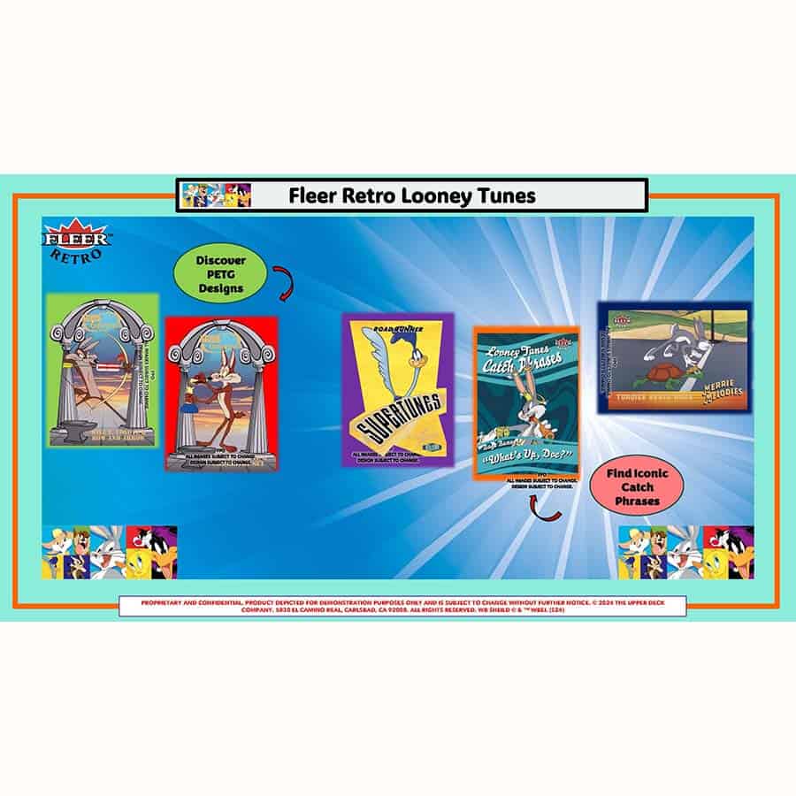 2024 Looney Tunes Fleer Retro Blaster Box - Image 5