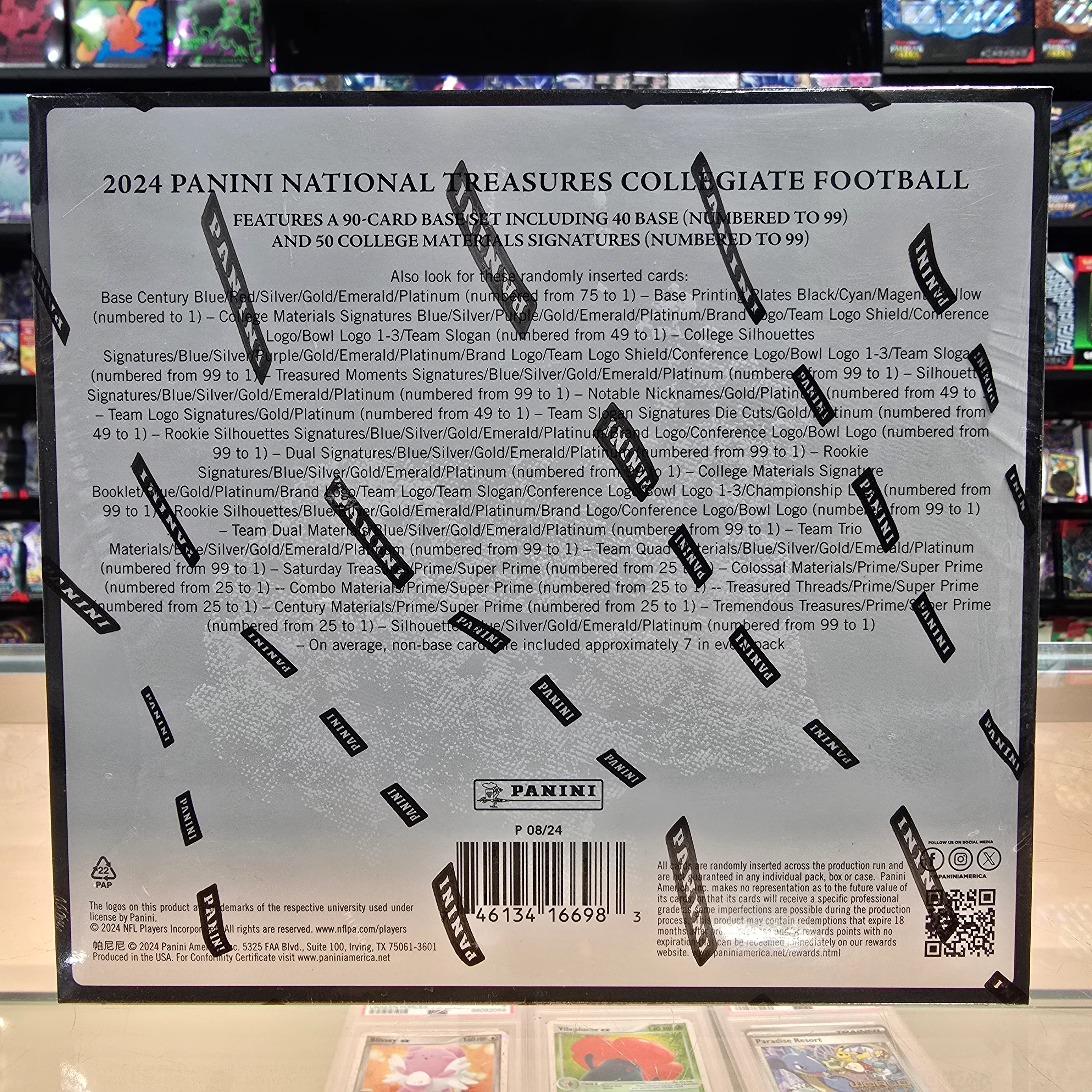 2024 National Treasures Collegiate Football Hobby Box - Image 5