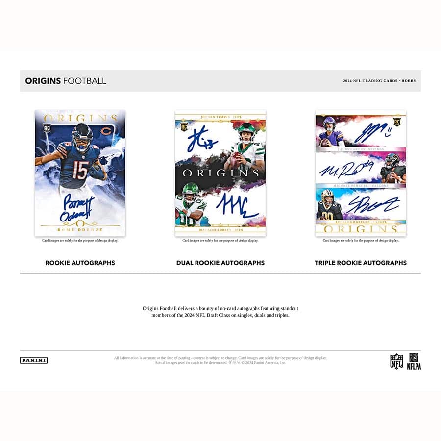 2024 Origins Football Hobby Box - Image 4