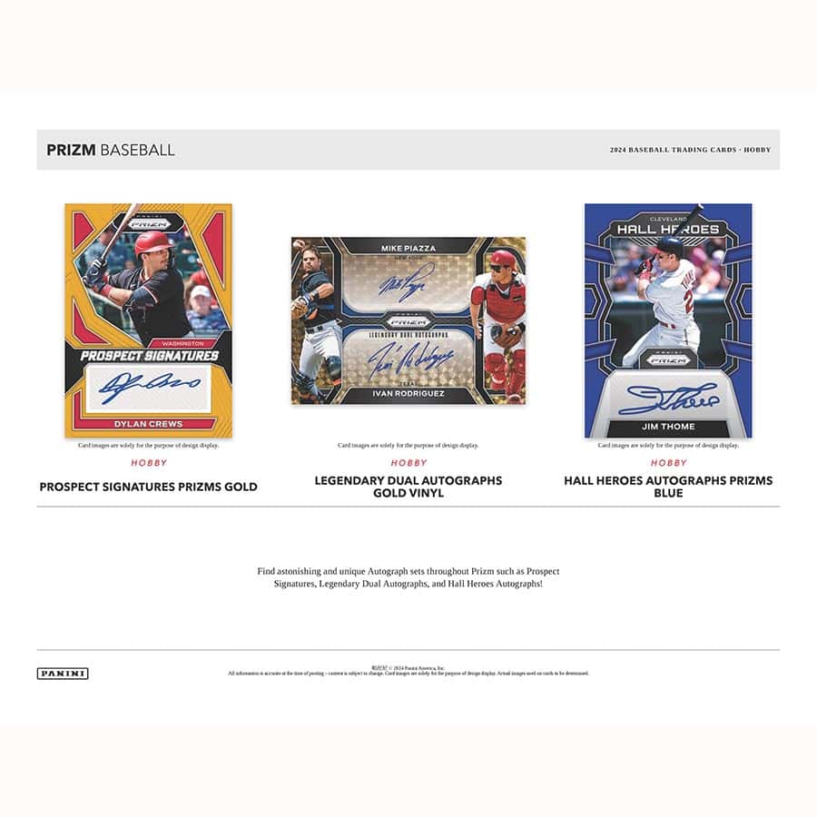 2024 Prizm Baseball Hobby Box - Image 6