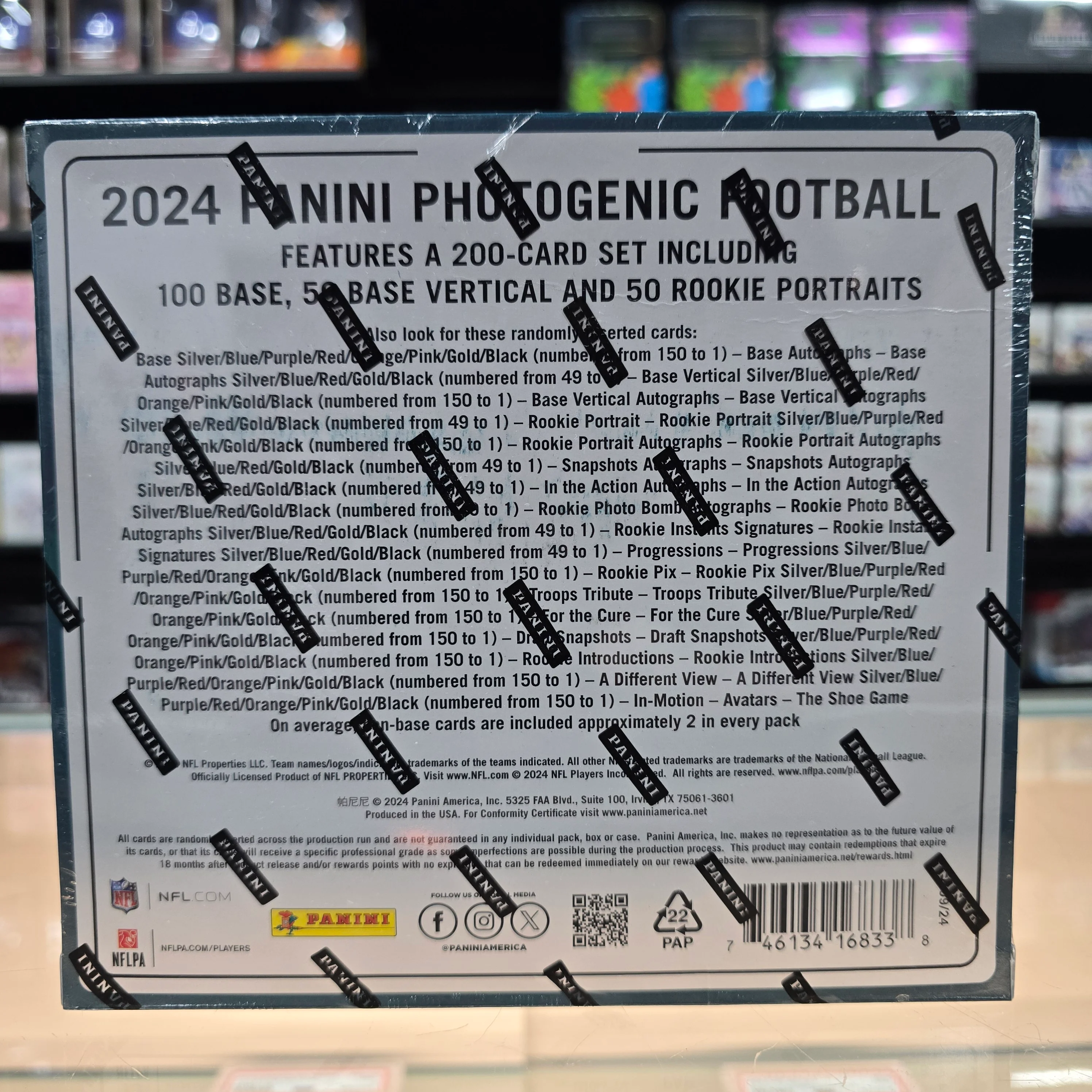 2024 Photogenic Football Hobby Box - Image 2