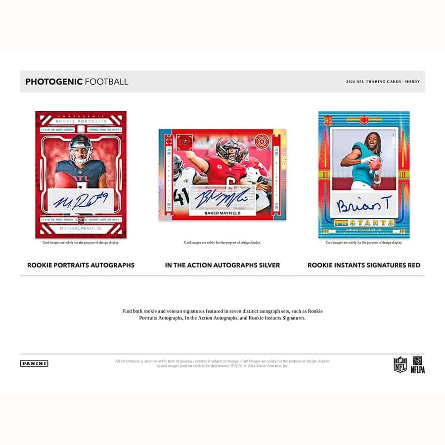 2024 Photogenic Football Hobby Box - Image 4