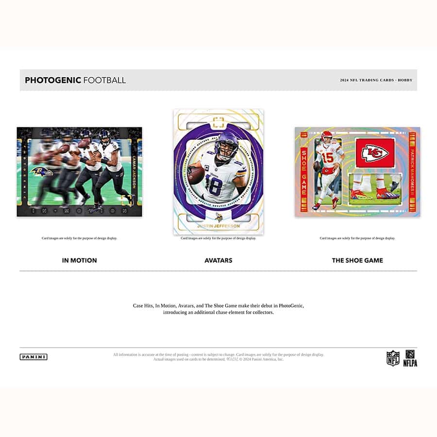 2024 Photogenic Football Hobby Box - Image 5