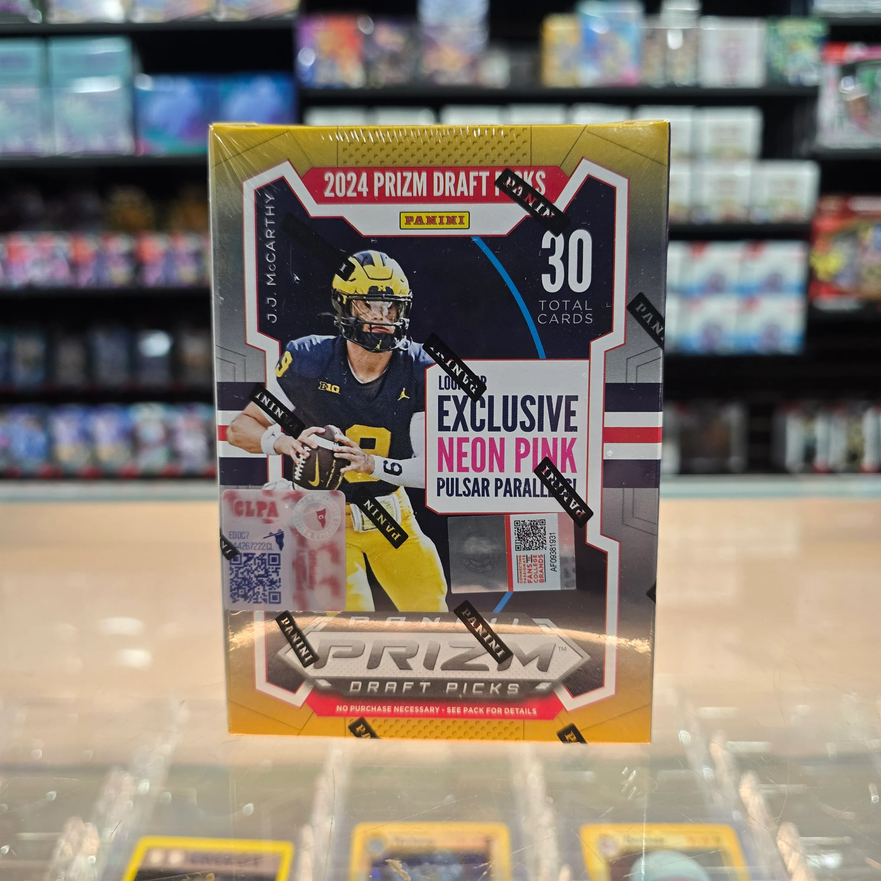 2024 Prizm Draft Picks Collegiate Football Hobby Blaster Box