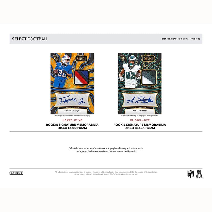 2024 Select Football H2 Hobby Box - Image 5