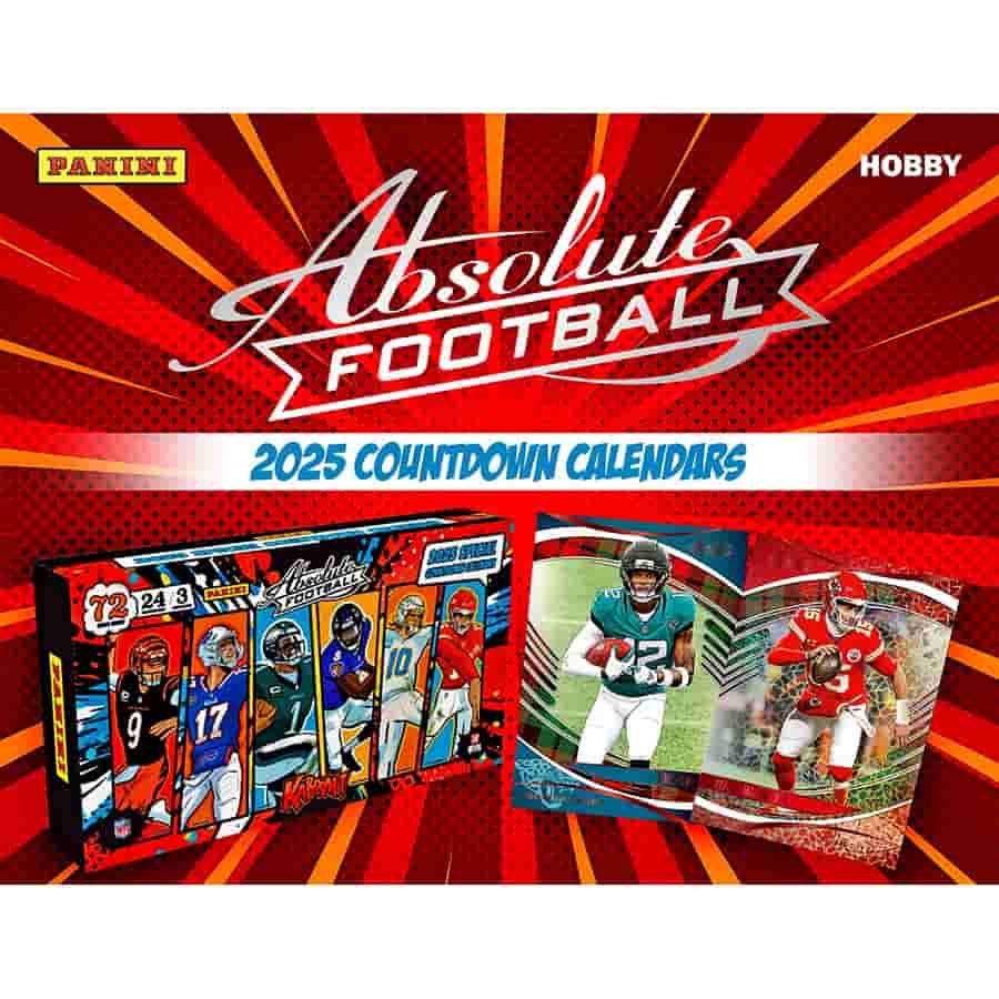2025 Absolute Football Countdown Calendar Hobby Box - Image 3