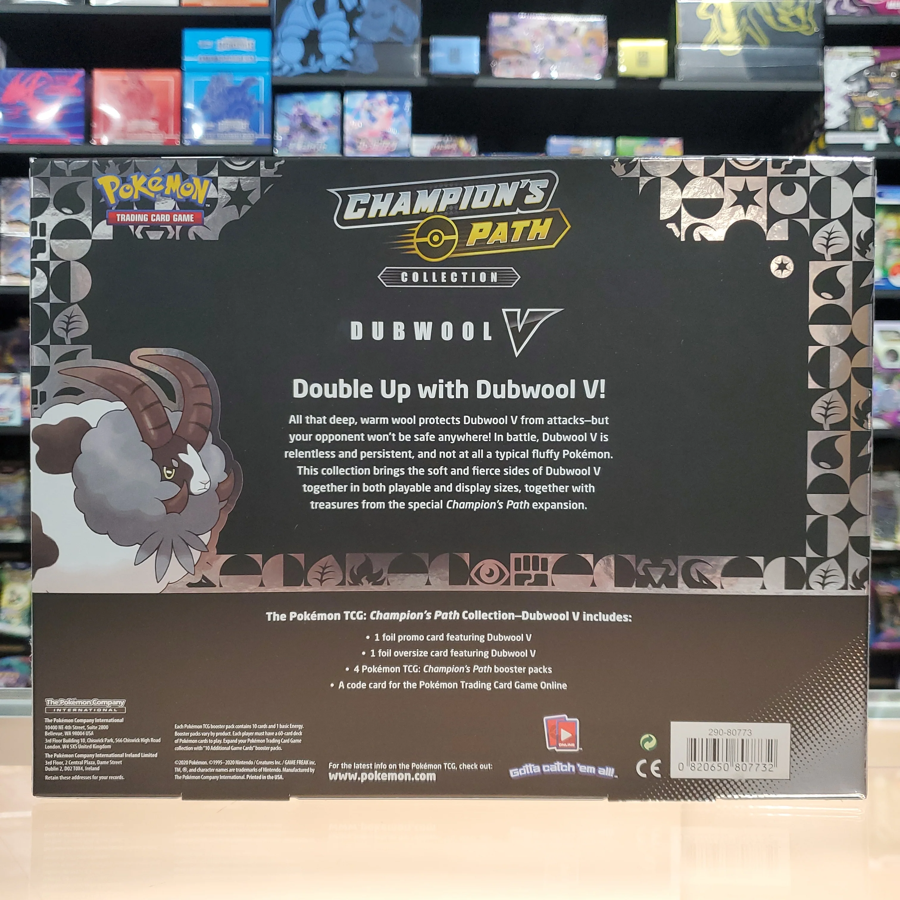 Pokémon TCG: Champion's Path Dubwool V Collection Box - Image 2