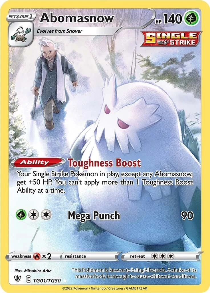 Abomasnow (TG01/TG30) (SWSH10:TG)
