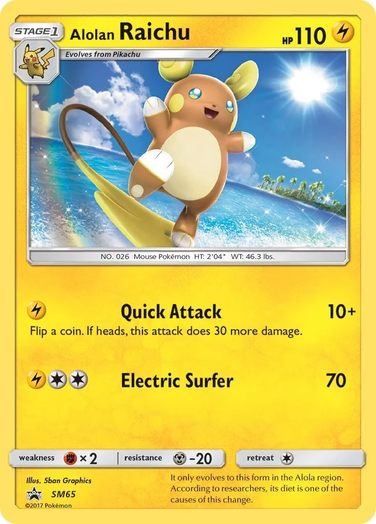 Alolan Raichu - SM65 (SM65) (SMP)