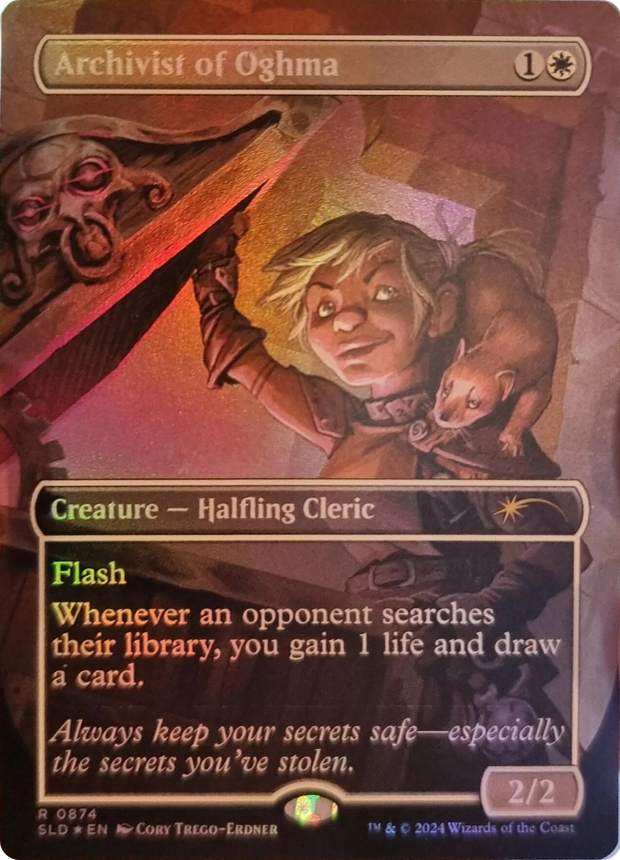 Archivist of Oghma (Rainbow Foil) (874) (SLD)