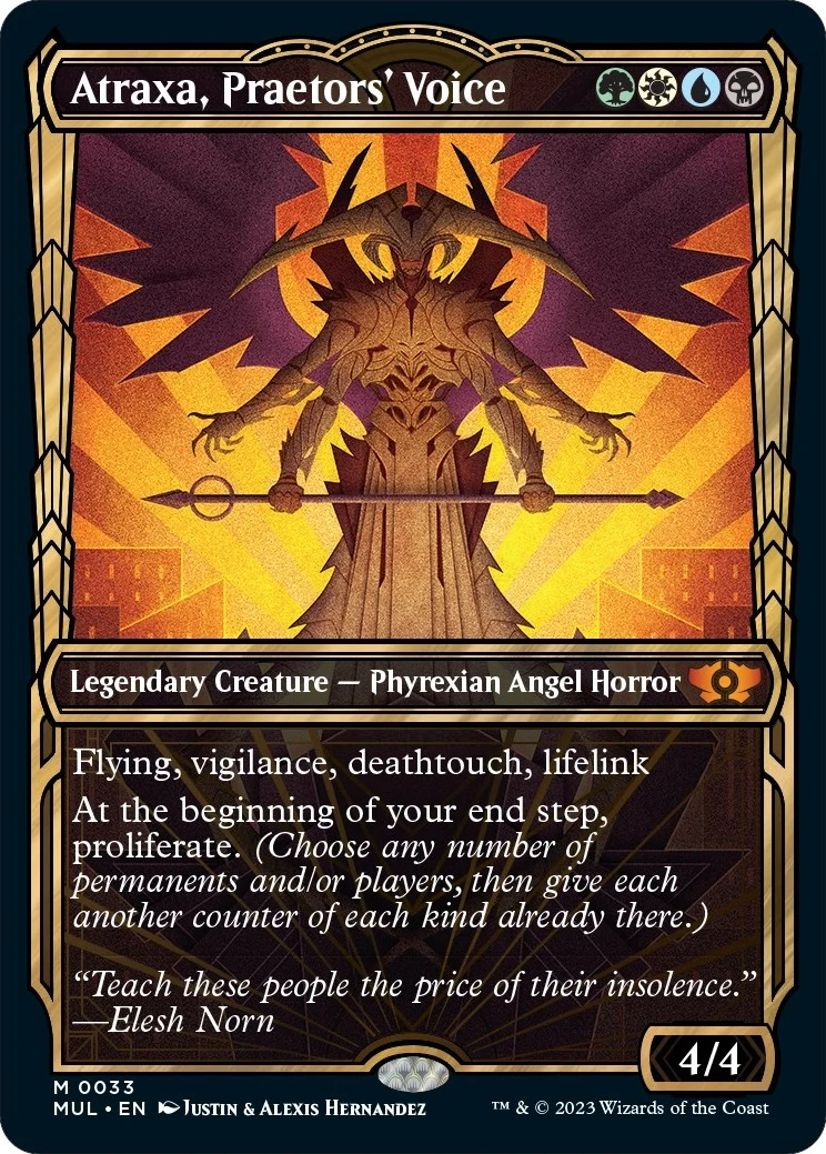 Atraxa, Praetors' Voice (33) (MUL)