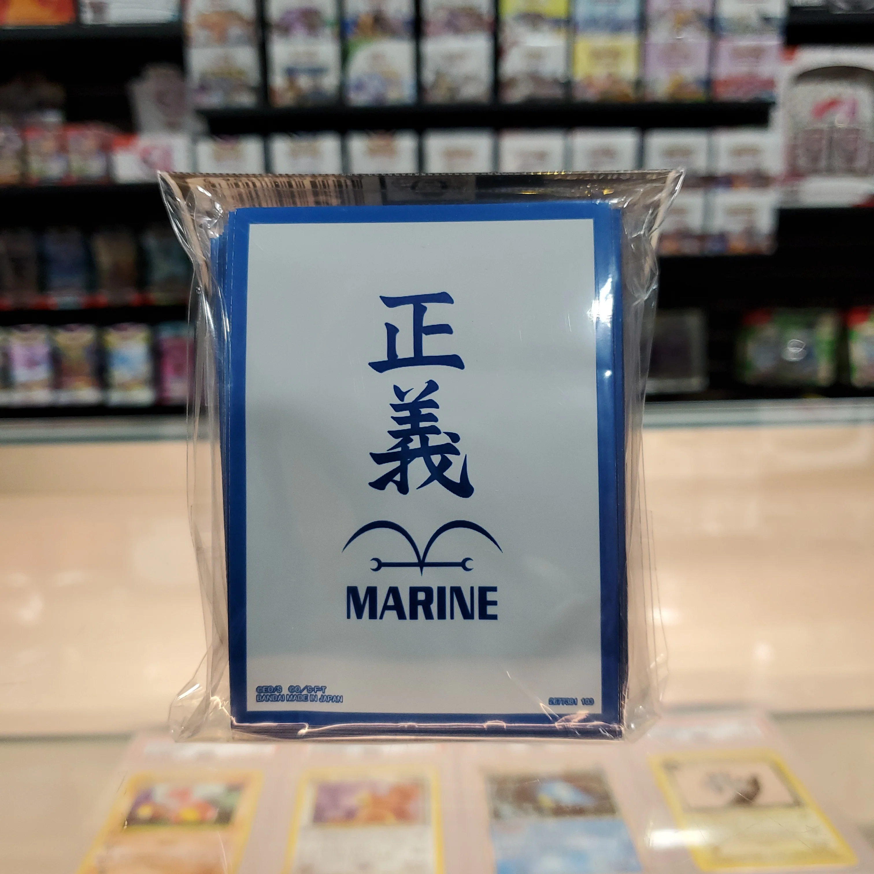 One Piece Card Sleeve - Navy 70 CT - Image 2
