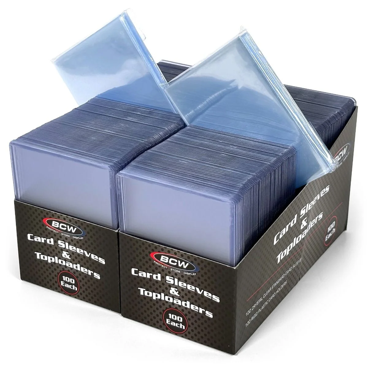 BCW: 3X4 Standard Toploader Combo with Sleeves 200CT - Image 3