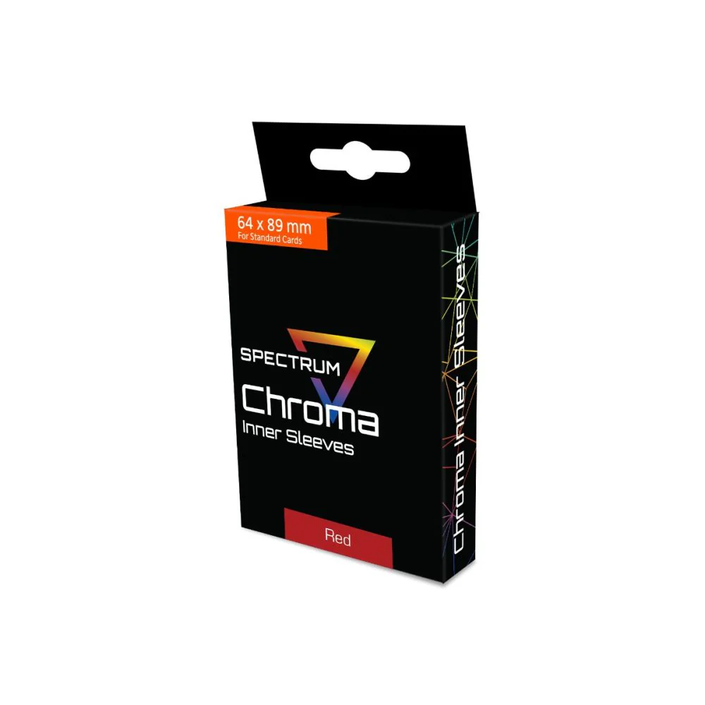 BCW: Spectrum Chroma Perfect Fit 100CT - Red - Image 2