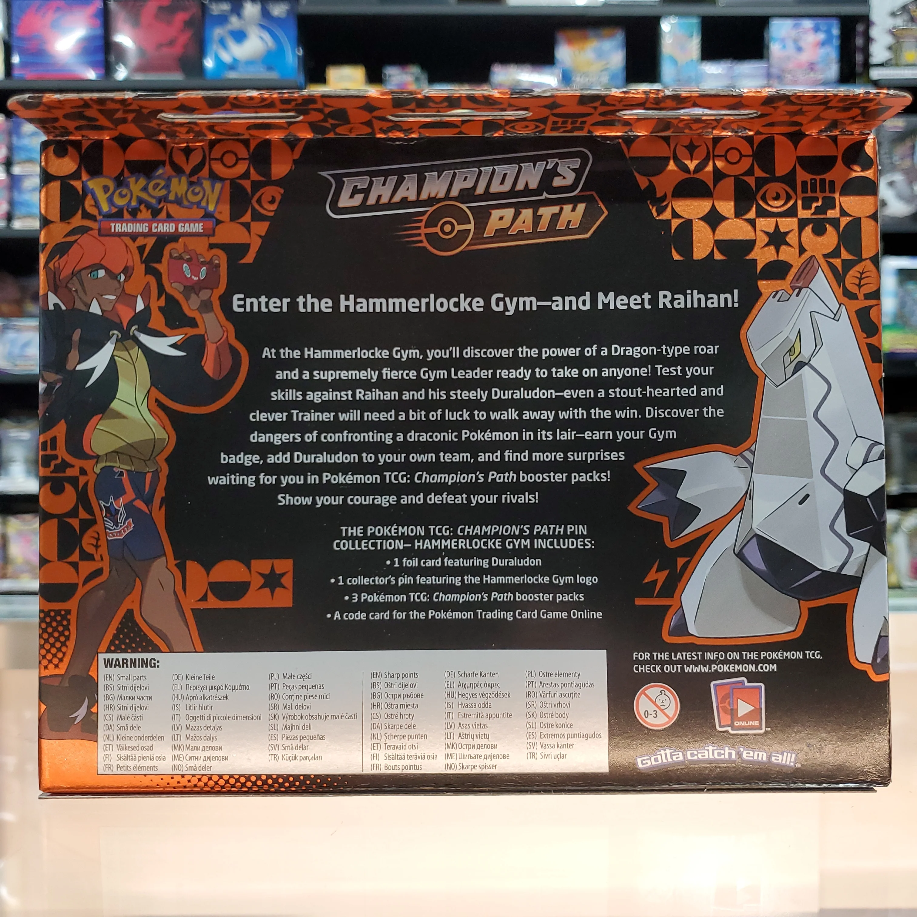 Pokémon TCG: Champion’s Path - Pin Collection (Hammerlocke Gym) - Image 3