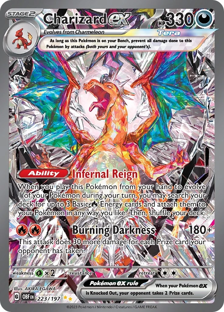 Charizard ex (223/197) (OBF)