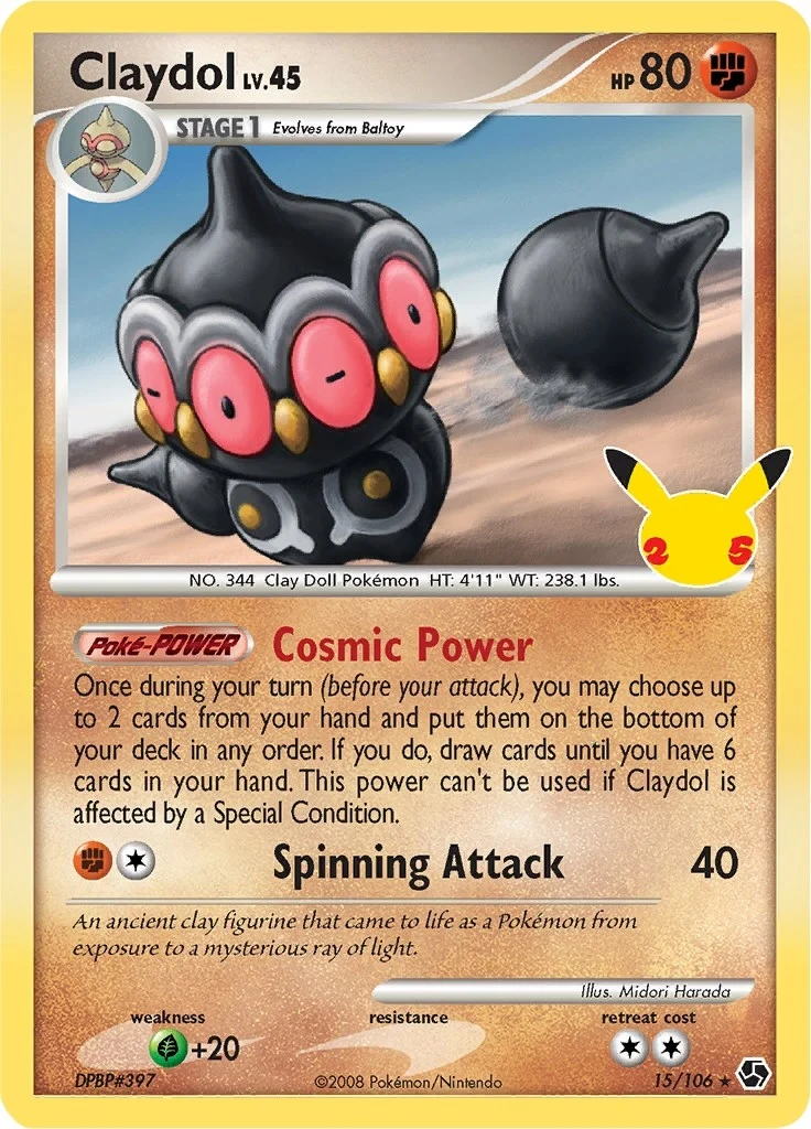 Claydol (15/106) (CCC)