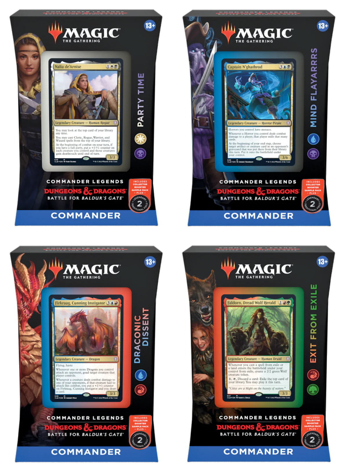 Magic: The Gathering - Commander Legends: Battle for Baldur's Gate - Commander Deck Display - Image 2