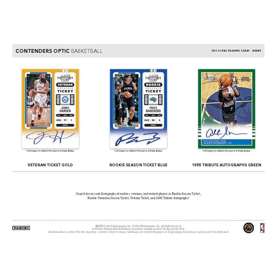 2022-23 Contenders Optic Basketball Hobby Box - Image 5
