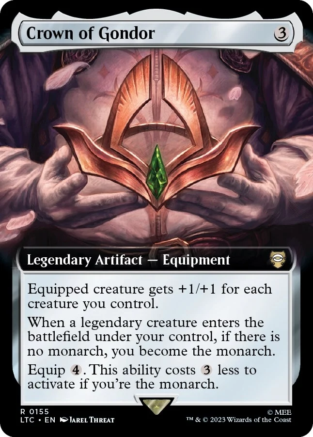 Crown of Gondor (Extended Art) (155) (LTC)
