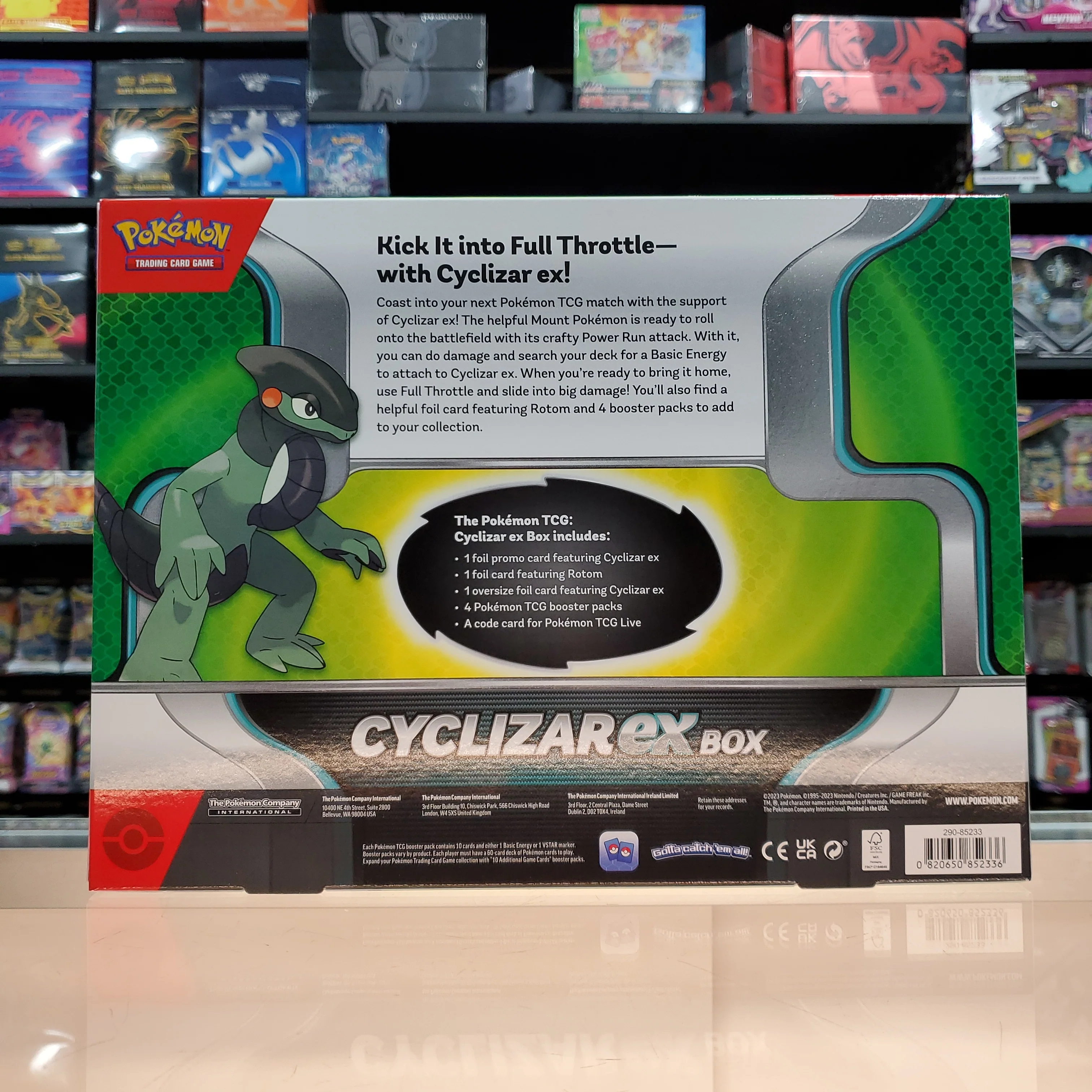 Pokémon TCG: Cyclizar EX Box - Image 2