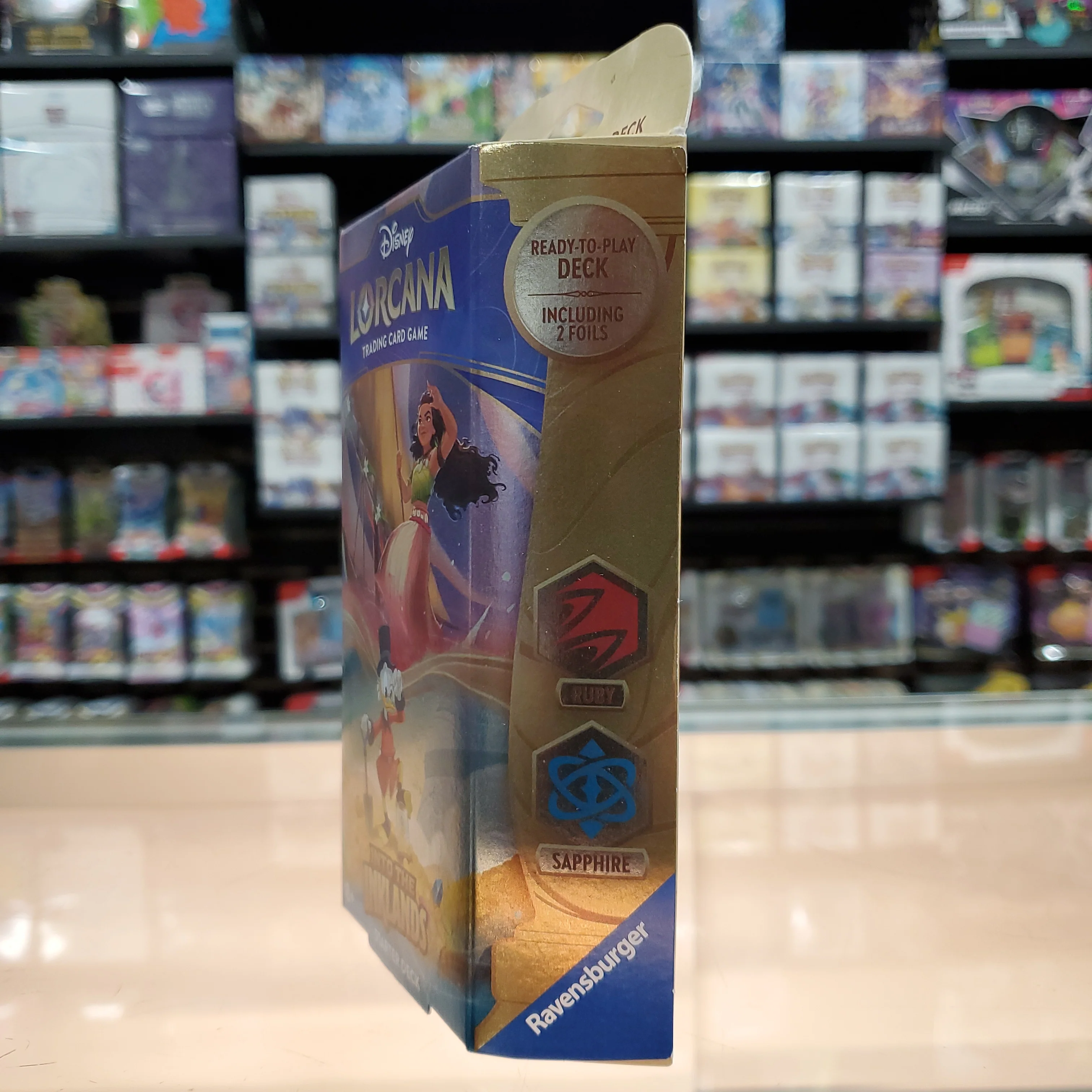 Disney Lorcana: Into the Inklands - Starter Deck (Ruby & Sapphire) - Image 2