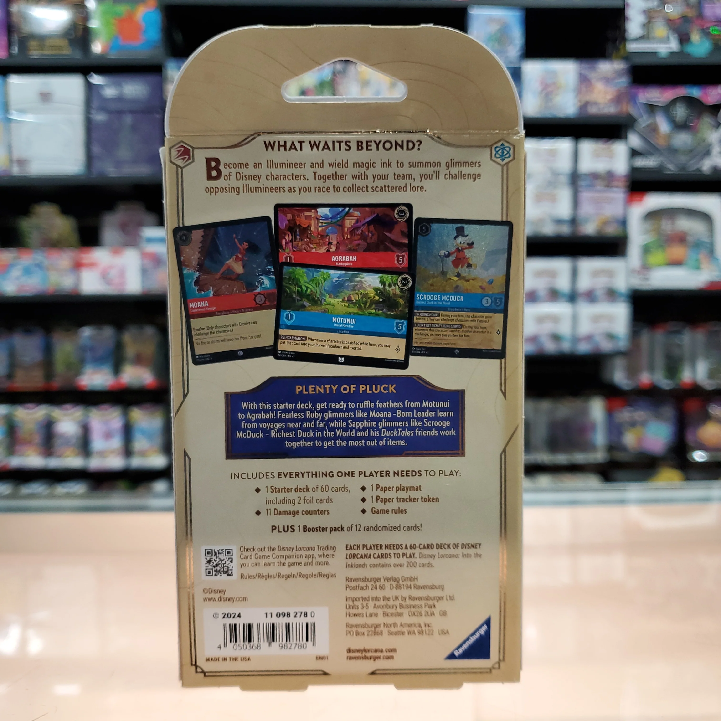 Disney Lorcana: Into the Inklands - Starter Deck (Ruby & Sapphire) - Image 4