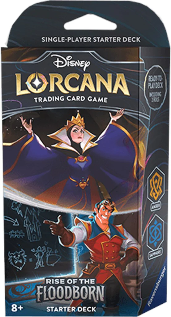 Disney Lorcana: Rise of the Floodborn - Starter Deck (Amber & Sapphire) - Image 3