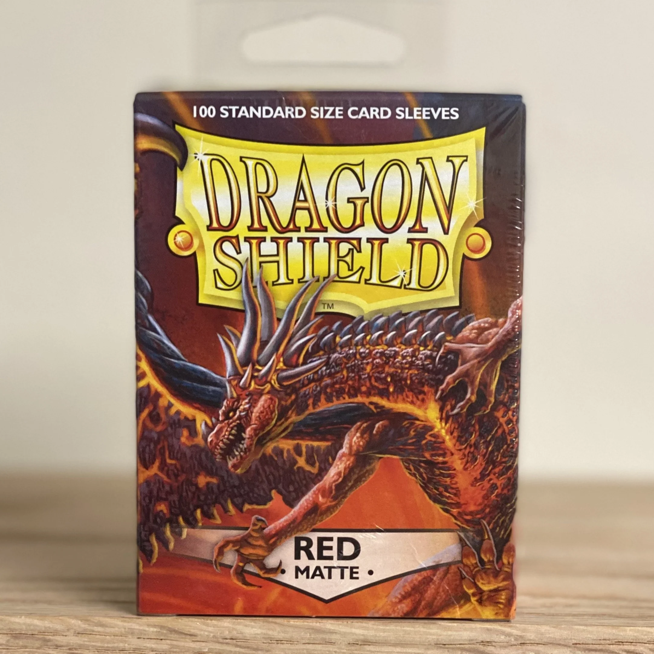 Dragon Shield Deck Protector - Matte Red 100 CT - Image 3