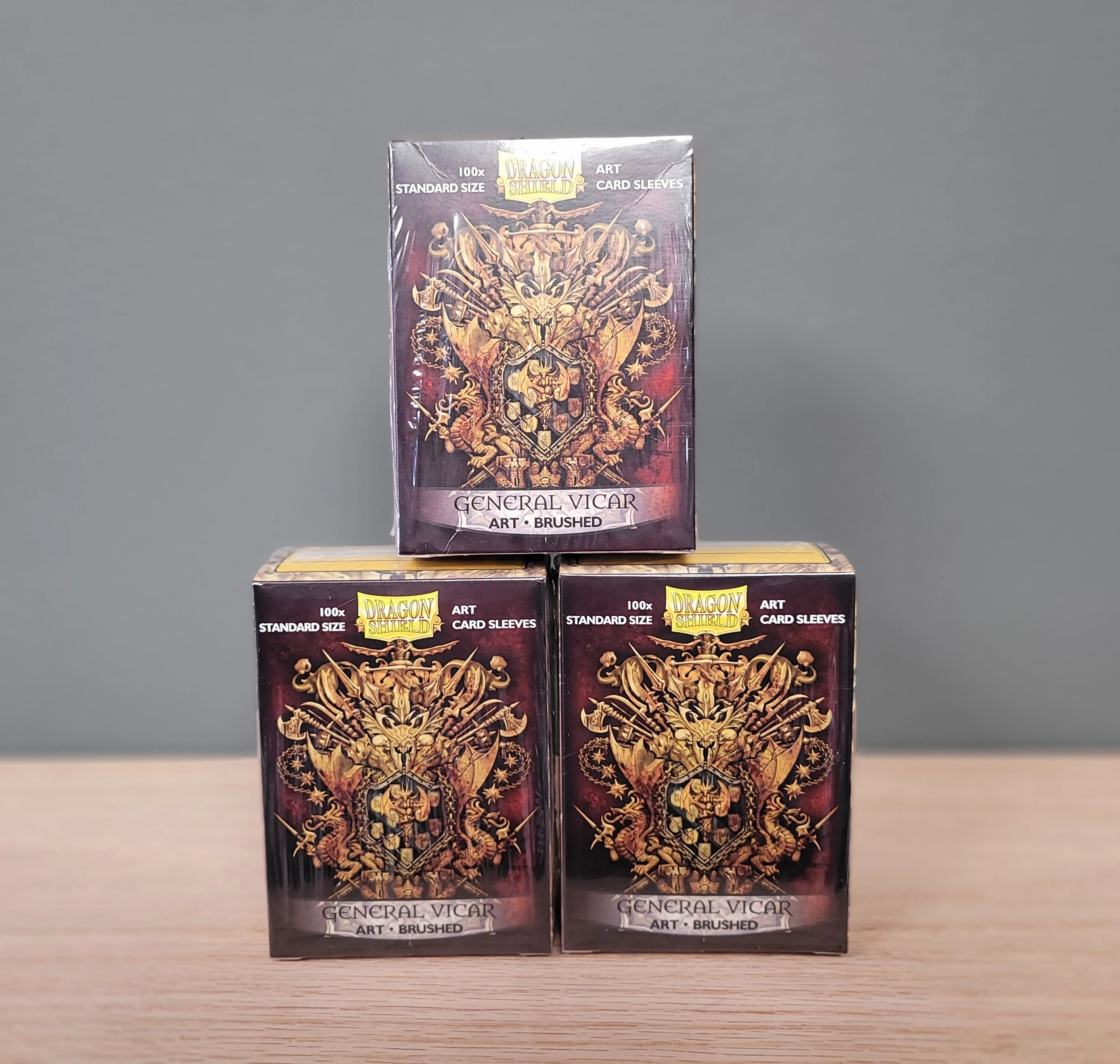 Dragon Shield Deck Protector - Brushed Art General Vicar 100 CT